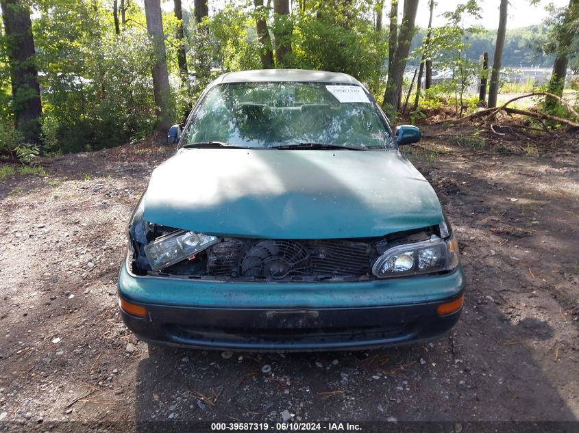 1996 Toyota Corolla Dx VIN: 2T1BB02E4TC169766 Lot: 39587319