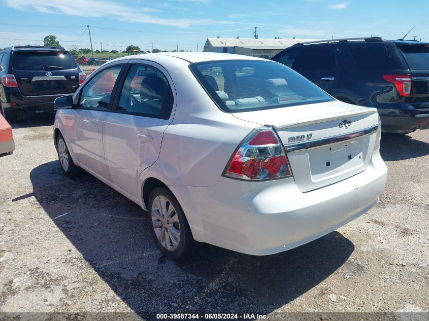 2010 Chevrolet Aveo Lt VIN: KL1TD5DE7AB046894 Lot: 39587344