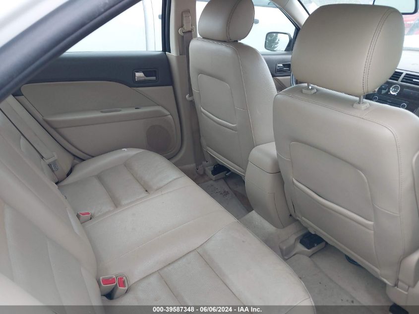 2008 Ford Fusion Sel VIN: 3FAHP081X8R269491 Lot: 39587348