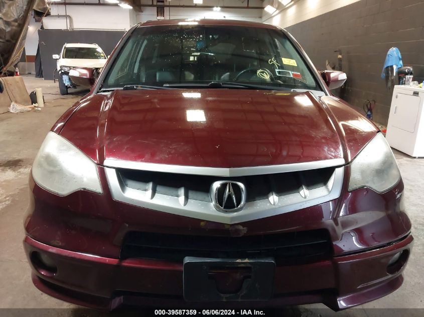 2009 Acura Rdx VIN: 5J8TB18569A001997 Lot: 39587359