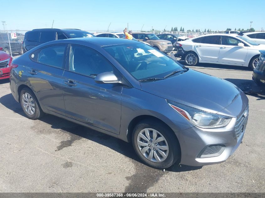 2020 Hyundai Accent Se VIN: 3KPC24A61LE097822 Lot: 39587368