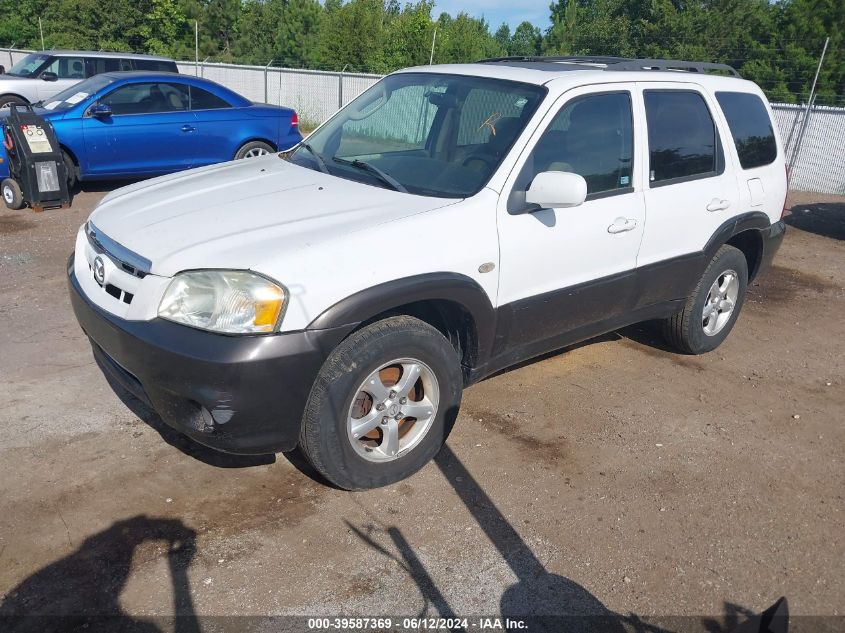 2006 Mazda Tribute S VIN: 4F2CZ96106KM27988 Lot: 39587369