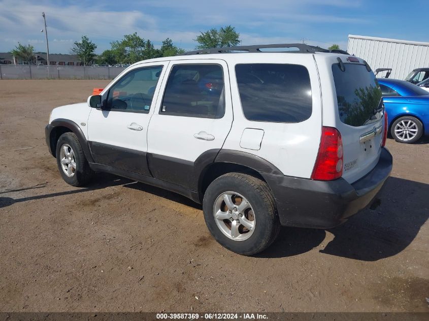 2006 Mazda Tribute S VIN: 4F2CZ96106KM27988 Lot: 39587369