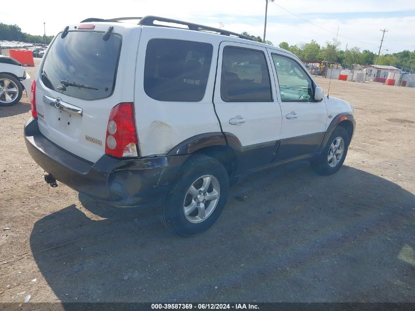 2006 Mazda Tribute S VIN: 4F2CZ96106KM27988 Lot: 39587369