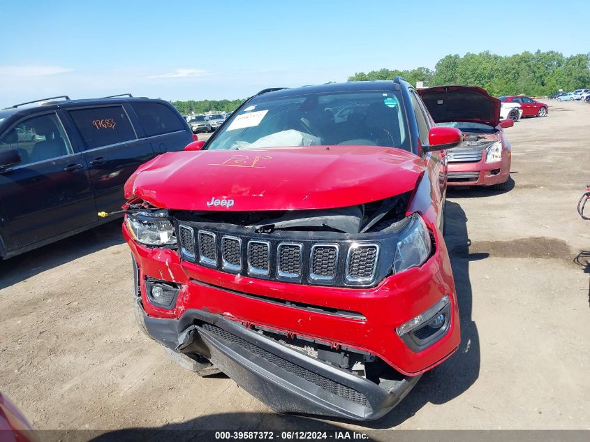 2019 Jeep Compass Latitude 4X4 VIN: 3C4NJDBB3KT818353 Lot: 39587372