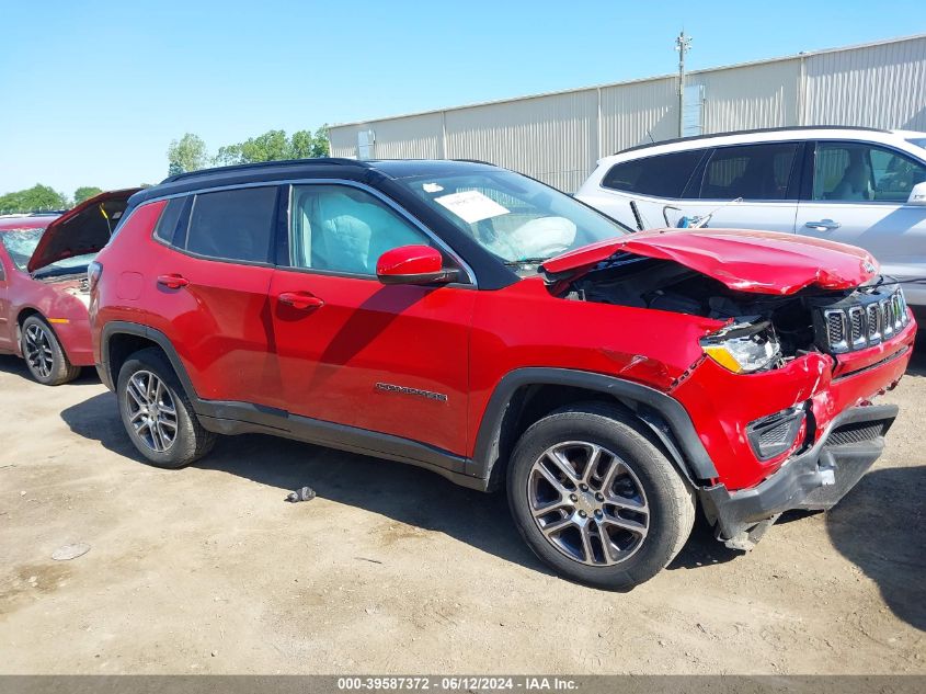 2019 Jeep Compass Latitude 4X4 VIN: 3C4NJDBB3KT818353 Lot: 39587372