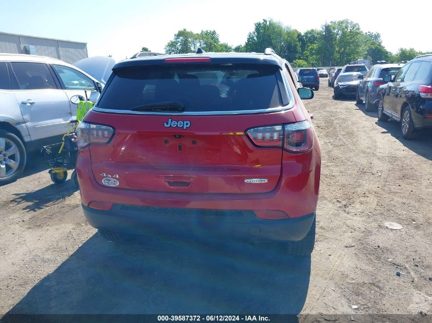 2019 Jeep Compass Latitude 4X4 VIN: 3C4NJDBB3KT818353 Lot: 39587372