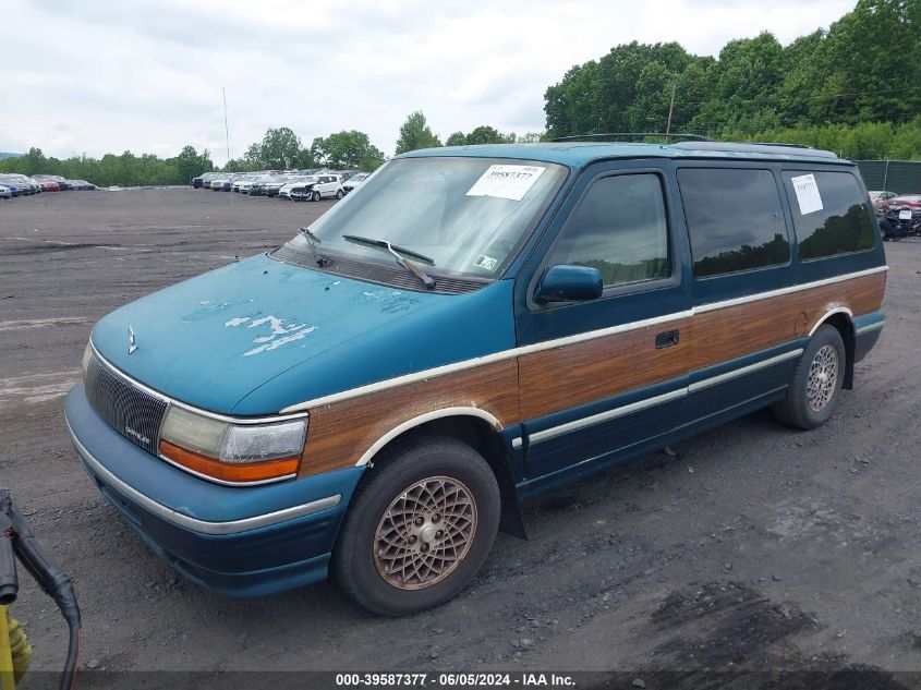 1994 Chrysler Town & Country VIN: 1C4GH54LXRX337563 Lot: 39587377