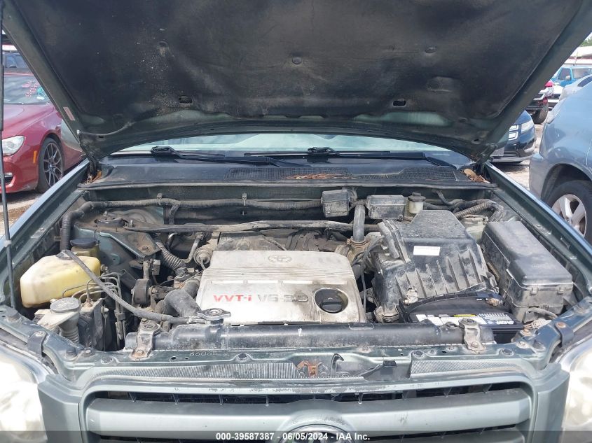 2005 Toyota Highlander Limited V6 VIN: JTEEP21A750096510 Lot: 39587387