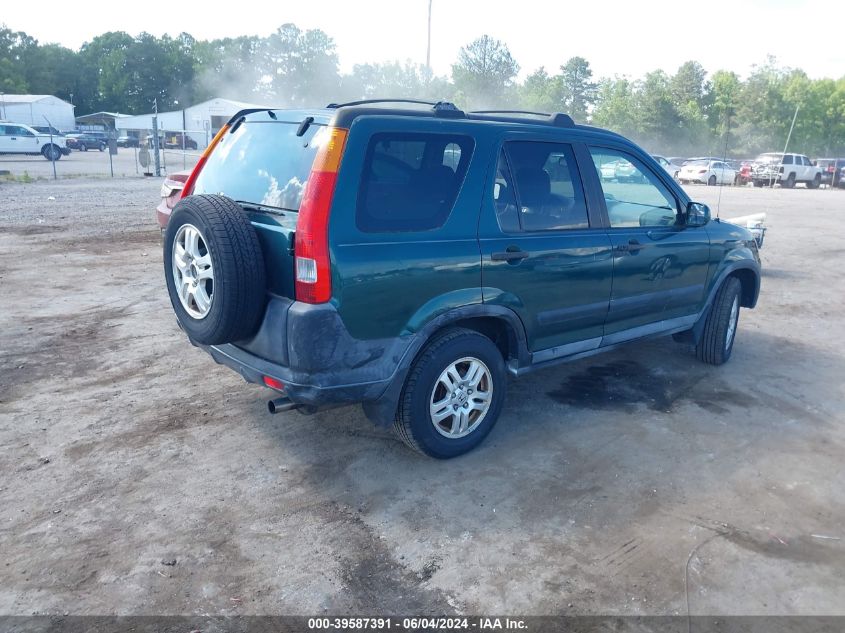 2003 Honda Cr-V Ex VIN: SHSRD77863U109514 Lot: 39587391