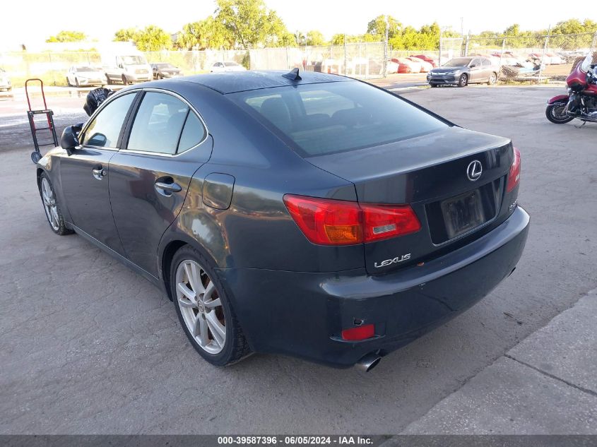 JTHBK262875044637 | 2007 LEXUS IS 250