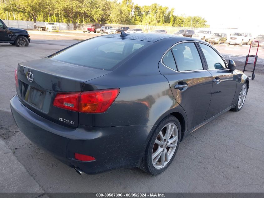 JTHBK262875044637 | 2007 LEXUS IS 250