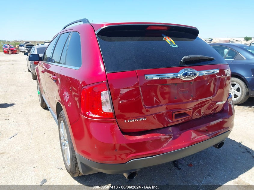 2014 FORD EDGE LIMITED - 2FMDK3K94EBB63907