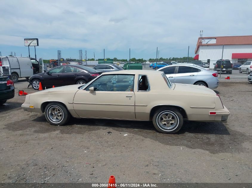 1981 Oldsmobile Cutlass Supreme VIN: 1G3AR47A9BR400797 Lot: 39587415