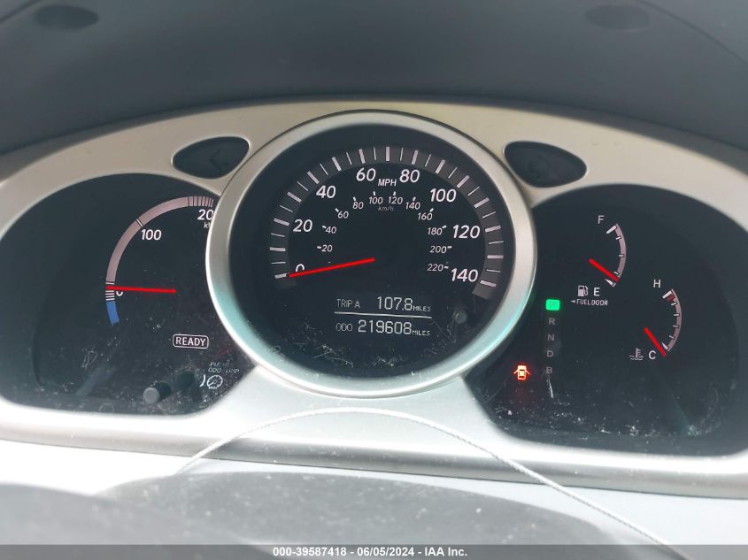 2007 Toyota Highlander Hybrid Limited V6 VIN: JTEEW21A470039638 Lot: 39587418