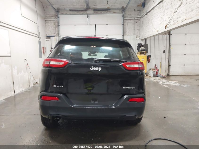 2017 Jeep Cherokee Sport 4X4 VIN: 1C4PJMAB0HW529590 Lot: 39587420