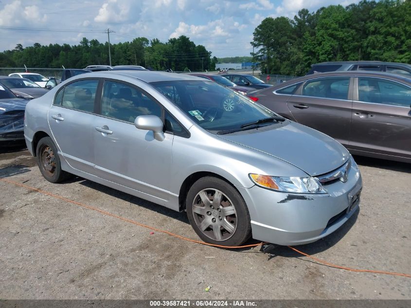 2006 Honda Civic Lx VIN: 1HGFA16506L015431 Lot: 39587421