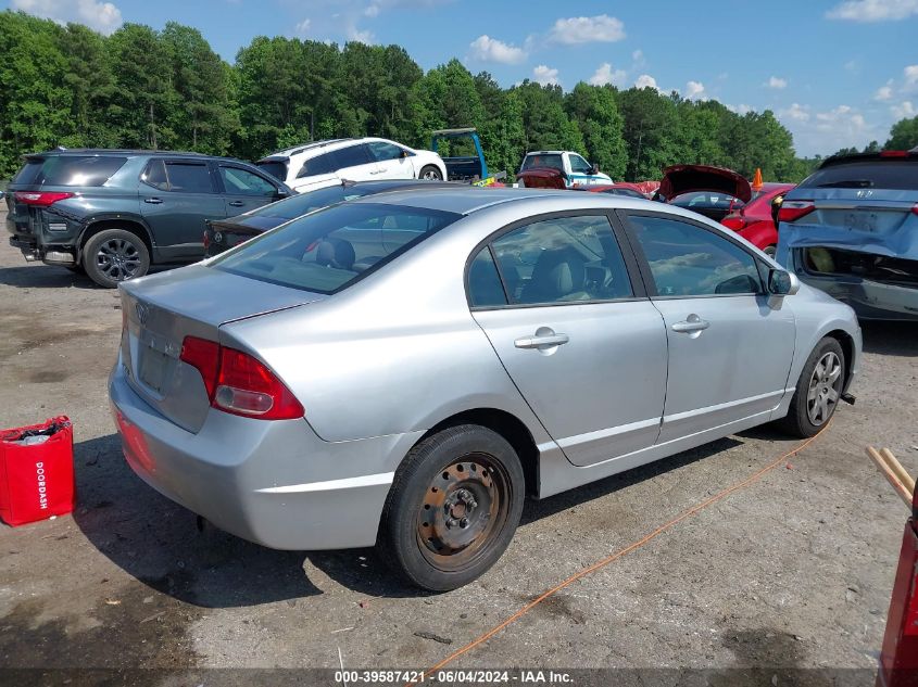 2006 Honda Civic Lx VIN: 1HGFA16506L015431 Lot: 39587421