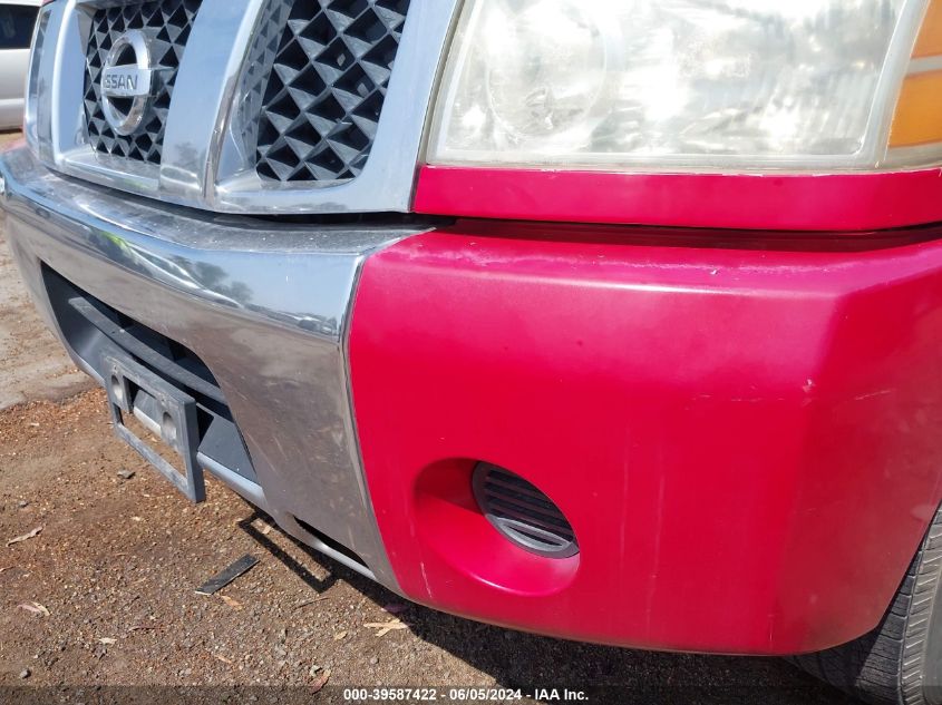 2005 Nissan Titan Se VIN: 1N6AA06A55N527721 Lot: 39587422