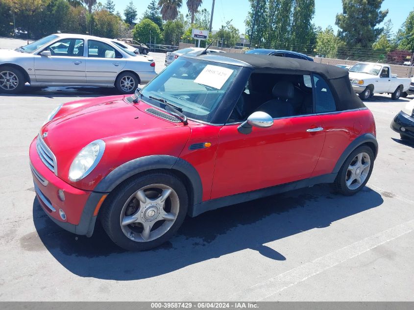 2006 Mini Cooper VIN: WMWRF33576TG15117 Lot: 39587429