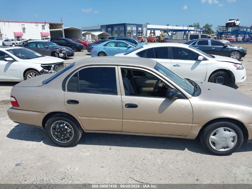 1997 Toyota Corolla Ce VIN: 1NXBA02E1VZ659098 Lot: 39587439