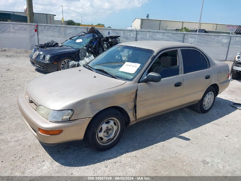 1997 Toyota Corolla Ce VIN: 1NXBA02E1VZ659098 Lot: 39587439