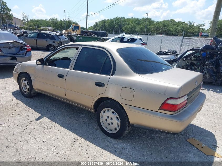 1997 Toyota Corolla Ce VIN: 1NXBA02E1VZ659098 Lot: 39587439