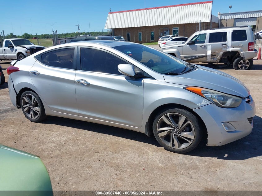 2014 Hyundai Elantra Limited VIN: 5NPDH4AE3EH489063 Lot: 39587440