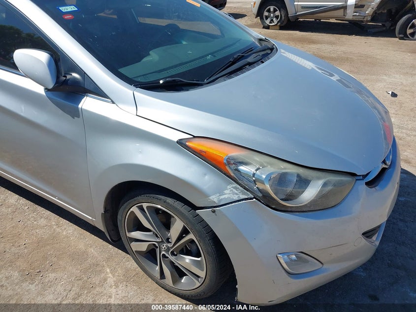 2014 Hyundai Elantra Limited VIN: 5NPDH4AE3EH489063 Lot: 39587440