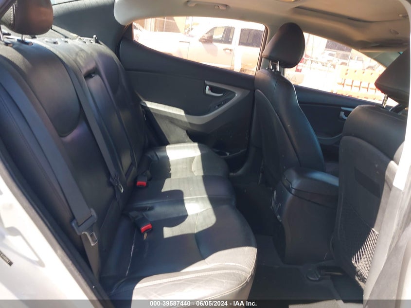 2014 Hyundai Elantra Limited VIN: 5NPDH4AE3EH489063 Lot: 39587440