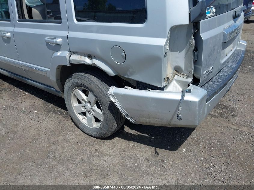 2006 Jeep Commander Limited VIN: 1J8HG58276C339338 Lot: 39587443