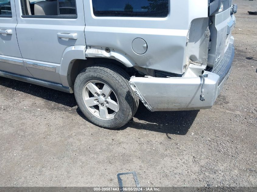 2006 Jeep Commander Limited VIN: 1J8HG58276C339338 Lot: 39587443