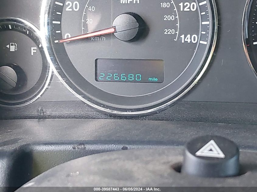 2006 Jeep Commander Limited VIN: 1J8HG58276C339338 Lot: 39587443