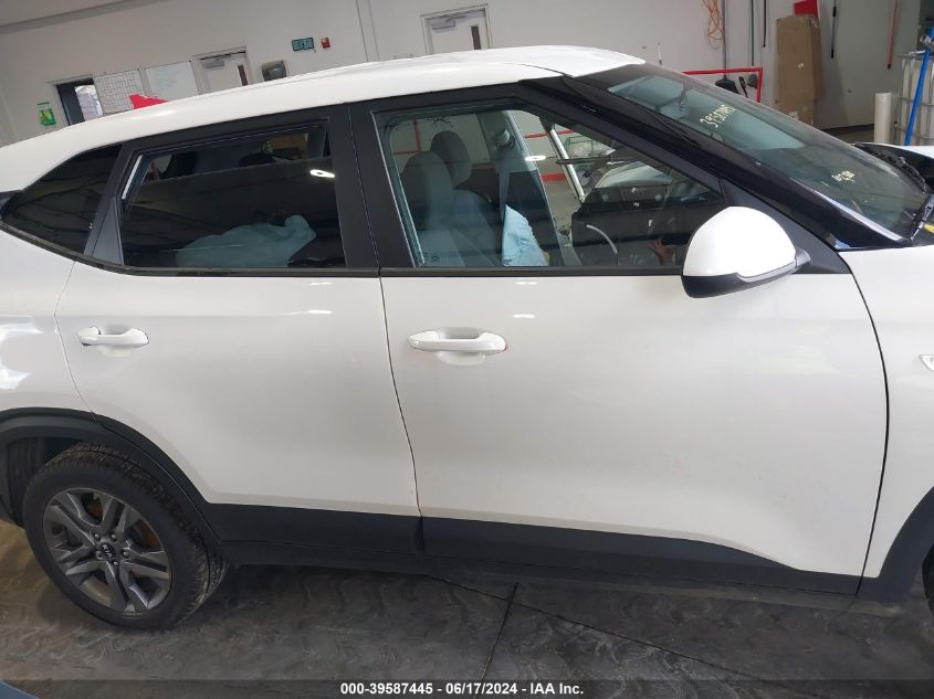 2021 Kia Seltos Lx VIN: KNDEPCAA9M7140121 Lot: 39587445