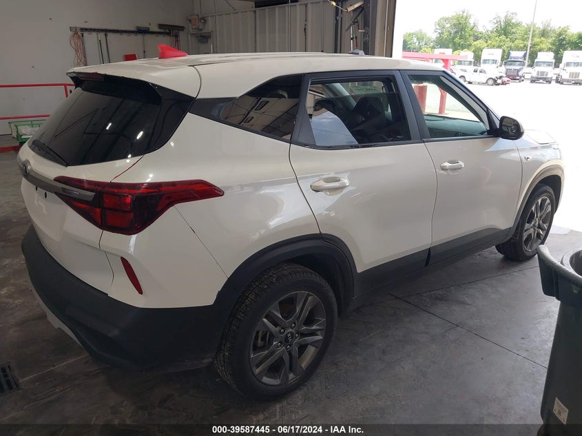 2021 Kia Seltos Lx VIN: KNDEPCAA9M7140121 Lot: 39587445
