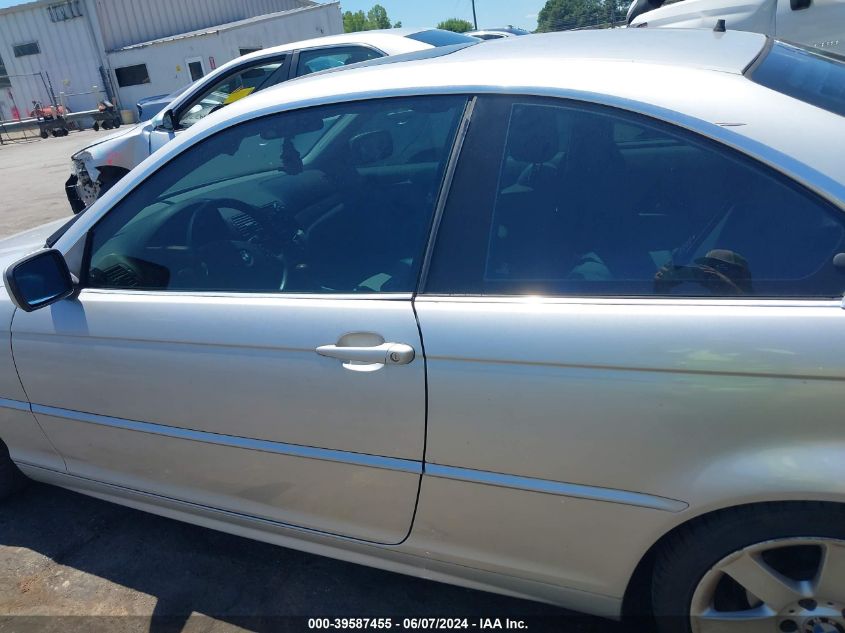 2000 BMW 323Ci VIN: WBABM3346YJN81911 Lot: 39587455