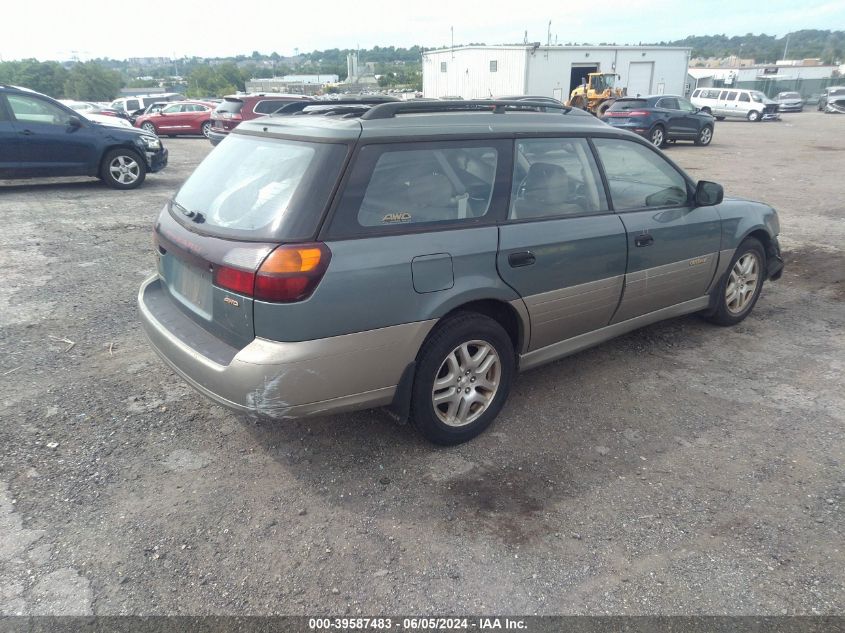 2002 Subaru Outback VIN: 4S3BH675127601076 Lot: 39587483