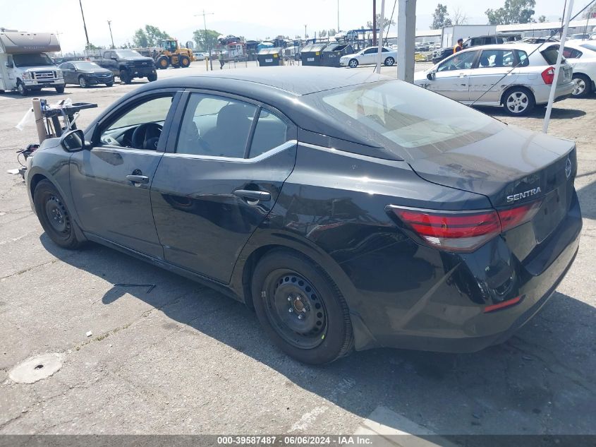 2024 Nissan Sentra S Xtronic Cvt VIN: 3N1AB8BV3RY242924 Lot: 39587487