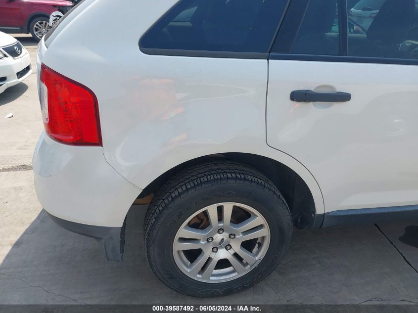 2012 Ford Edge Se VIN: 2FMDK3GC3CBA09318 Lot: 39587492