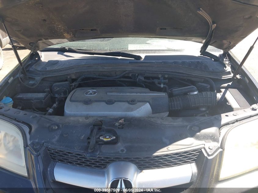 2005 Acura Mdx VIN: 2HNYD18985H542105 Lot: 39587509