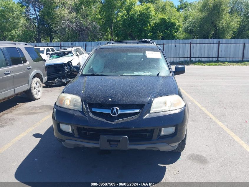 2005 Acura Mdx VIN: 2HNYD18985H542105 Lot: 39587509