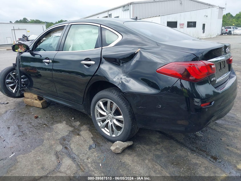 2017 Infiniti Q70 3.7X VIN: JN1BY1AR3HM770625 Lot: 39587513