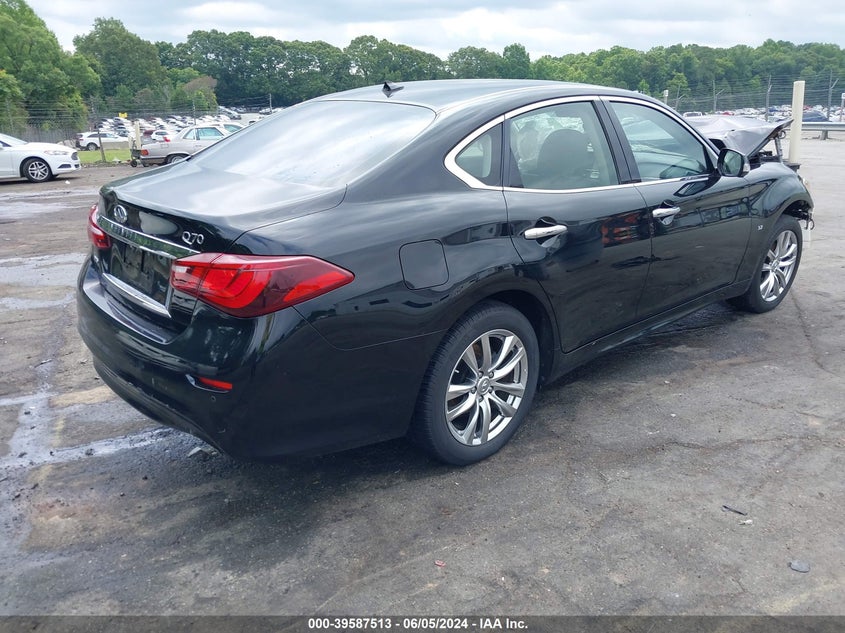 2017 Infiniti Q70 3.7X VIN: JN1BY1AR3HM770625 Lot: 39587513