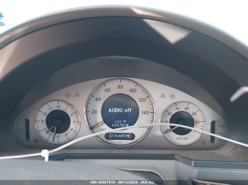 2007 Mercedes-Benz E 350 VIN: WDBUF56X87B086169 Lot: 39587519