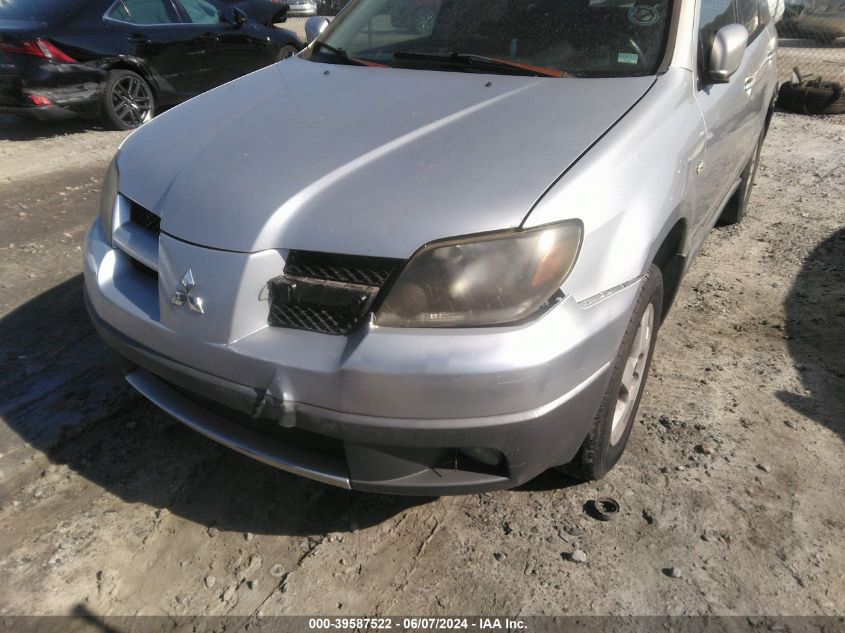 2003 Mitsubishi Outlander Xls VIN: JA4LX41G03U075977 Lot: 39587522