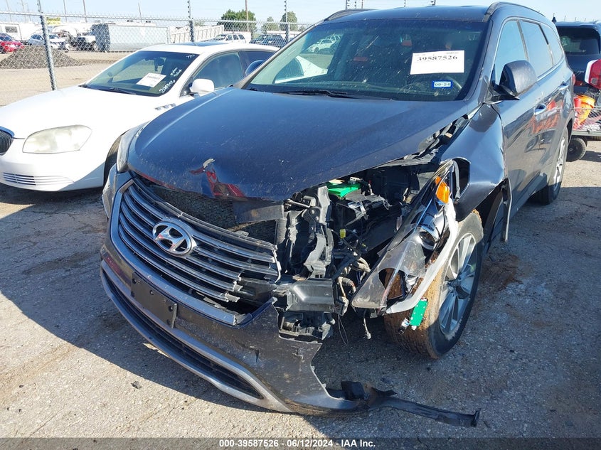 2017 Hyundai Santa Fe Se VIN: KM8SM4HF3HU194360 Lot: 39587526