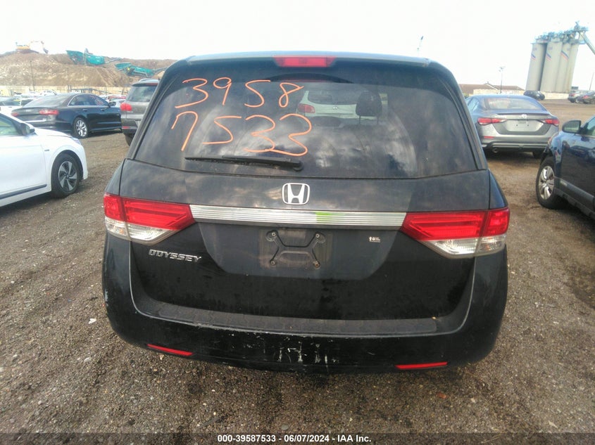 2016 Honda Odyssey Ex VIN: 5FNRL5H47GB094845 Lot: 39587533