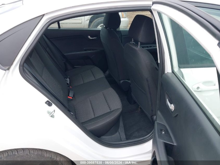 2022 Kia Rio Lx VIN: 3KPA24AD4NE454290 Lot: 39587535