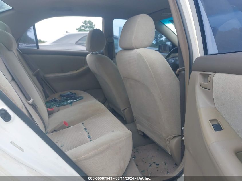 2008 Toyota Corolla Ce VIN: 1NXBR32E28Z046650 Lot: 39587543