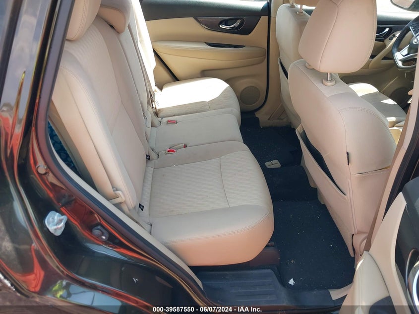 2017 Nissan Rogue S VIN: KNMAT2MT4HP525416 Lot: 39587550